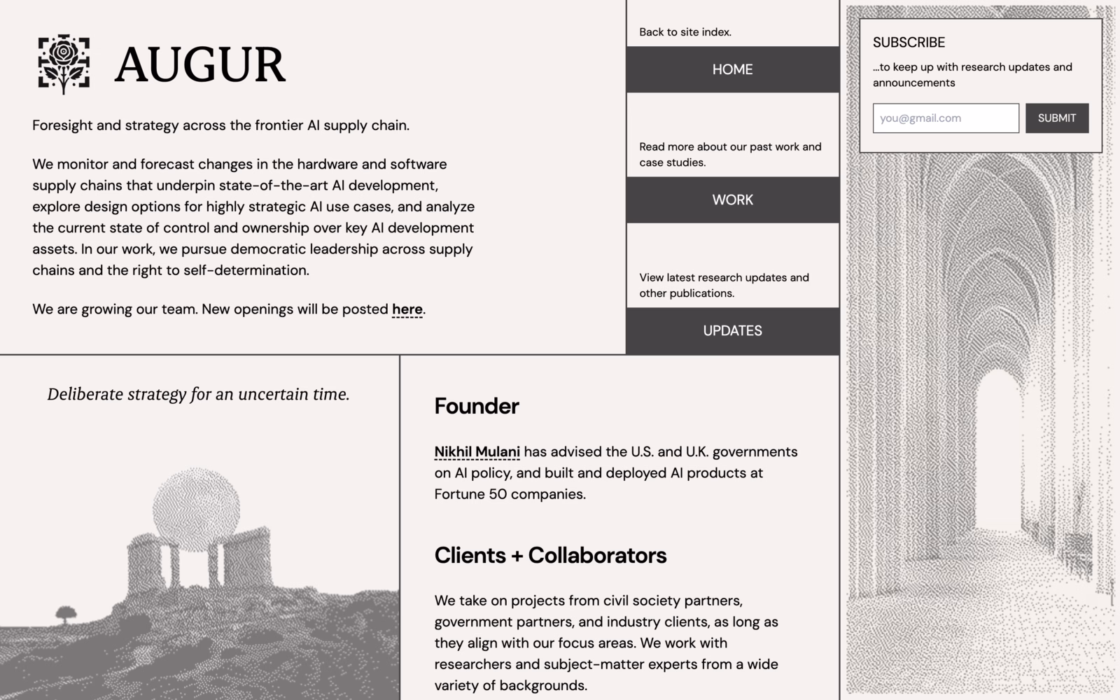 Screenshot of Augur